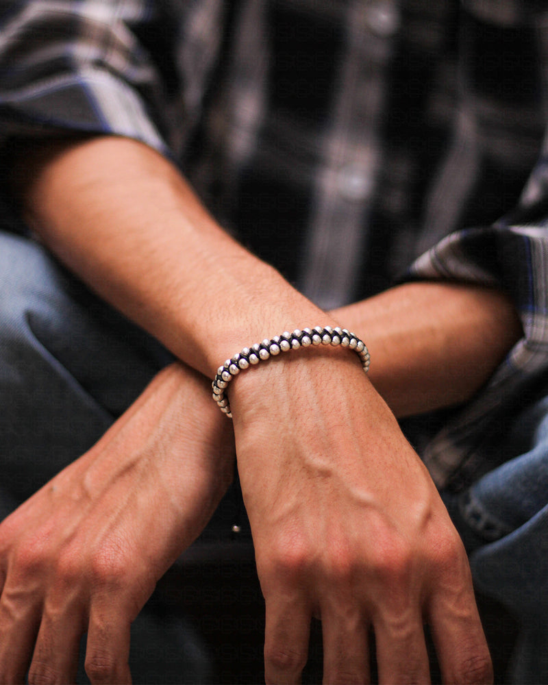 bracelet made with double balls