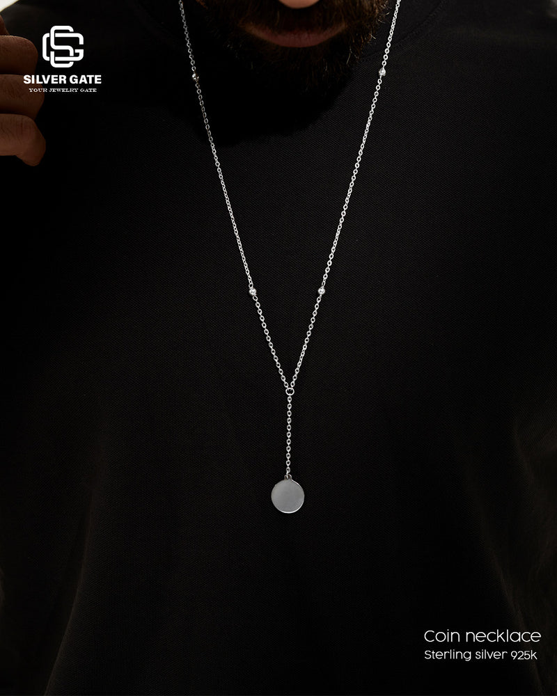 coin pendant necklace